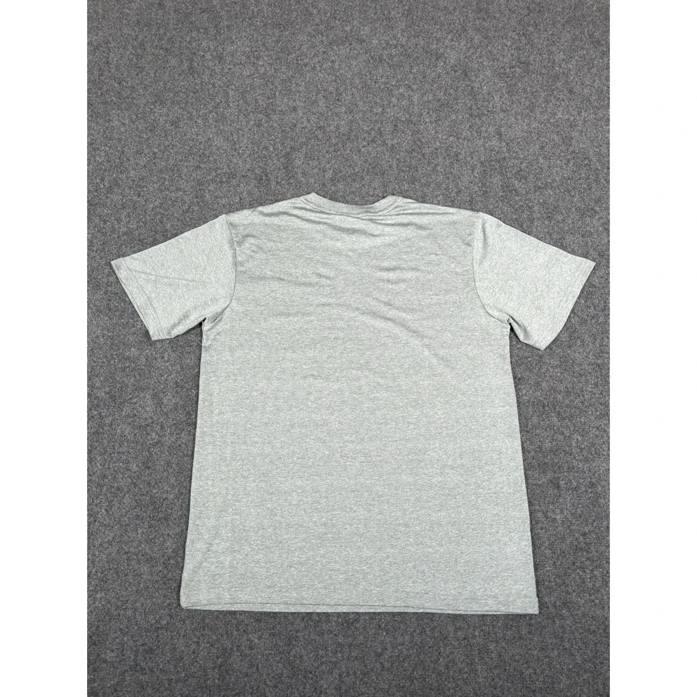 Nike Pro Training Shirt Mens Small Gray Gym Hiking Running‎ Stretch Swoosh EUC